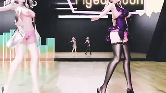 【MMD R-teens SEX DANCE】HOT PERVERSE ASSS SWEET SATISFACTION 甘い喜び [MMD]