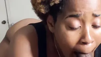 Had to view what that mouth really do. Cougar get jealous and joined inside lol
