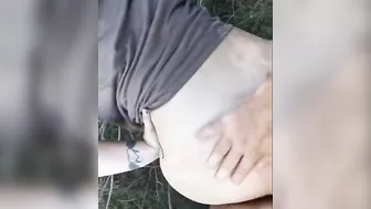 (Risky Outdoors) Stranger hiker blows penis