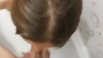 The bimbos decided to satisfy me inside the shower