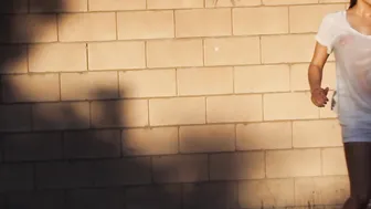 Yard porn video – Gets Soak into the Back Yard