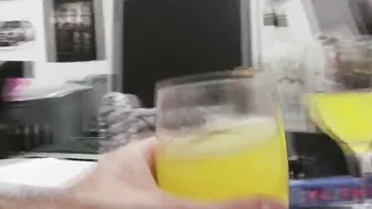 Skinny dark haired cunt with mouth with small boobies inside an anal