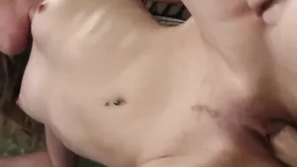 Krissy Castle dark haired 18 swallowing cum