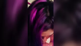 Night Shift porn video – Andrea Nurse Messy Blowjob