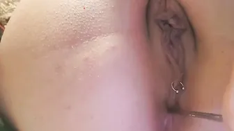 Scissors into my asshole