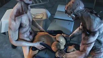 Huge Monster Compilation Gaming girls nailed brutally