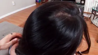 Stepmom lets you cum inside her mouth