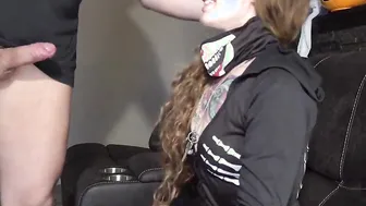 Skeleton cunt with mouth Getting The Attitude Nailed Out Of Her