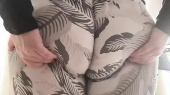 Milf Hugest Butt Wedgie Inside Kitchen