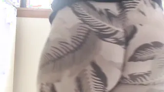 Milf Hugest Butt Wedgie Inside Kitchen