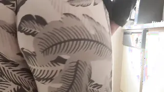 Milf Hugest Butt Wedgie Inside Kitchen