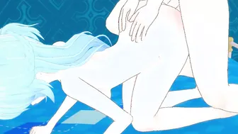 Vtuber lost her anal virginity inside his bedroom - ADORABLE MOANS 