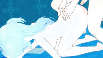 Vtuber lost her anal virginity inside his bedroom - ADORABLE MOANS 