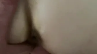 Anal Blooper: Wife’s butt devours ass plug.