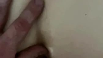 Anal Blooper: Wife’s butt devours ass plug.
