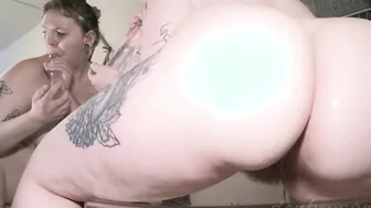 Donkey Pawg ass2mouth spanking and ass shakes