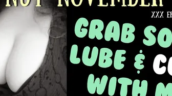 No Nut November JOI Challenge (Sexual ASMR Audio) with British Accent milf