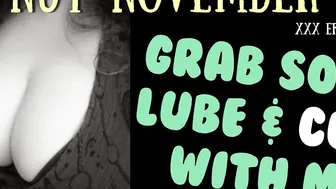 No Nut November JOI Challenge (Sexual ASMR Audio) with British Accent milf