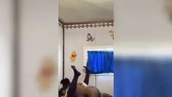 Kiki Duchess getting banged ROUGH by crazy hot young big black cock