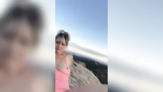 Hiking while Flashing/Fucking on Horsetooth Rock CO