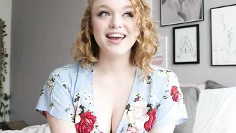 Sarah Plays into Front of the Mirror