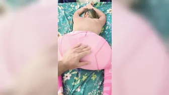 Doggy Style anal for Cutie booty inside pants