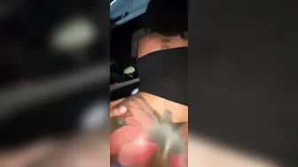 Fucking thick bitch after the club outdoors
