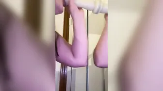 Skinny Teenagers Training To Gives Daddy A Soak Head