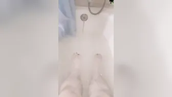 Having Fun With My Toes Inside The Water