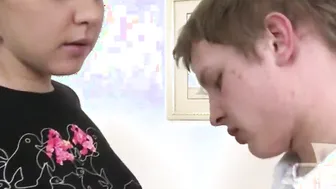 Cutie Dark Hair gotten vulgar by pounded rough Anal