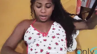Sensualizing to take a cock.