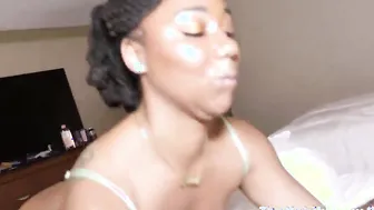 filthy drizzy chocolate snatch having fun creaming quincy roee