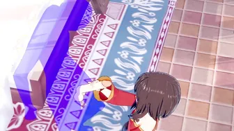 KonoSuba Anime - Megumin Rough Sex [Handjob Bj and fucked] - Japanese eastern Manga hentai game porn