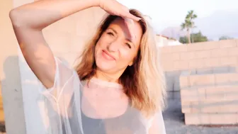 RISKY OUTDOORS FUCKING on a costruction building with anal bj and squirting - GaiaOnTop