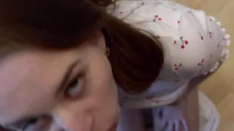 Caught my stepsister taking intimate photos.