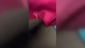 G String porn video – Peed into her mini g-string a gigantic peeing and soak all her foot with peeing