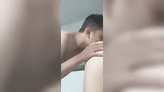 I suck my friends ass and she likes it
