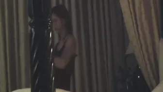 Masturbating inside the Hotel