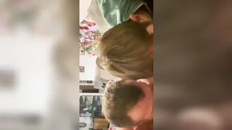 Friend Eats Wife’s Vagina Cream Pie on his Face Hubby Records