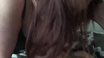 CUMDUMP PAWG BRITTANY BLOWS THE CUM OUT OF MY DICK