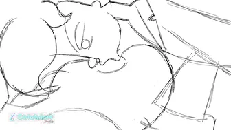 Sketch Full Animation Chapter five my Favorite Nanny Caricanima Studio