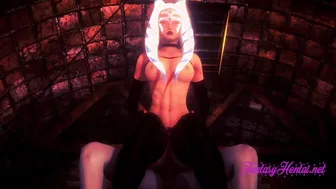 Star Wars Cartoon 3D - Ashoka Tano Pounded and Ejaculates into her