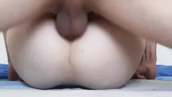 Plowed my gf rough and cum into her