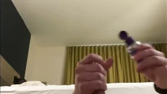 SOLO male CREAMPIE jerk off session. Check my profile out