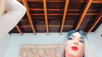 Shemale Sucks And Rides Her Friends Cock