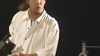 Retro huge breasted dark haired getting bushy twat plowed