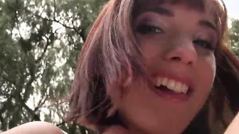 GERMAN EIGHTEEN INSIDE NYLONS HAS ANAL SEX INTO OUTSIDE –