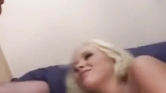 3 Way whore plowed rough doggy style