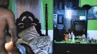 FUCKING THIS VILLAGE CHICK WHO NEEDED XMAS CASH TO BUY FOOD AND DO HER HAIR BEHIND THE VIDEO