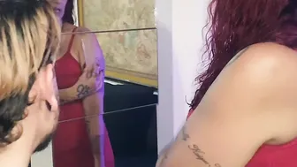 VIP treatment for Melissa Devassa  No lingerie seduces German Tattoo artist and El Toro De Oro Paty Ass
